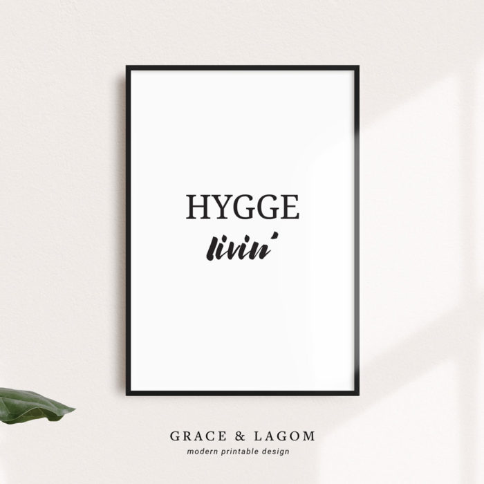 Hygge Decor | Printable Wall Art
