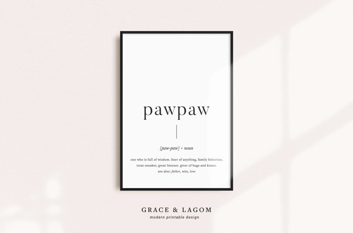 Pawpaw Definition Print